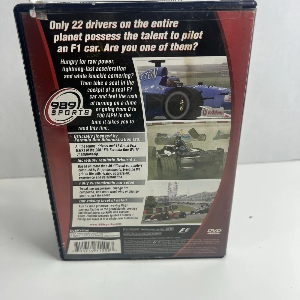 PlayStation 2 Formula One 2001